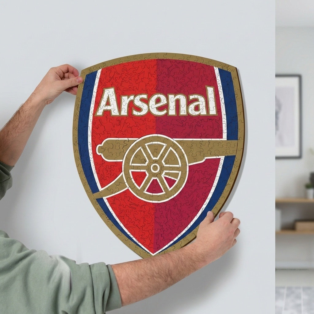 Arsenal Logo - Wood Puzzle