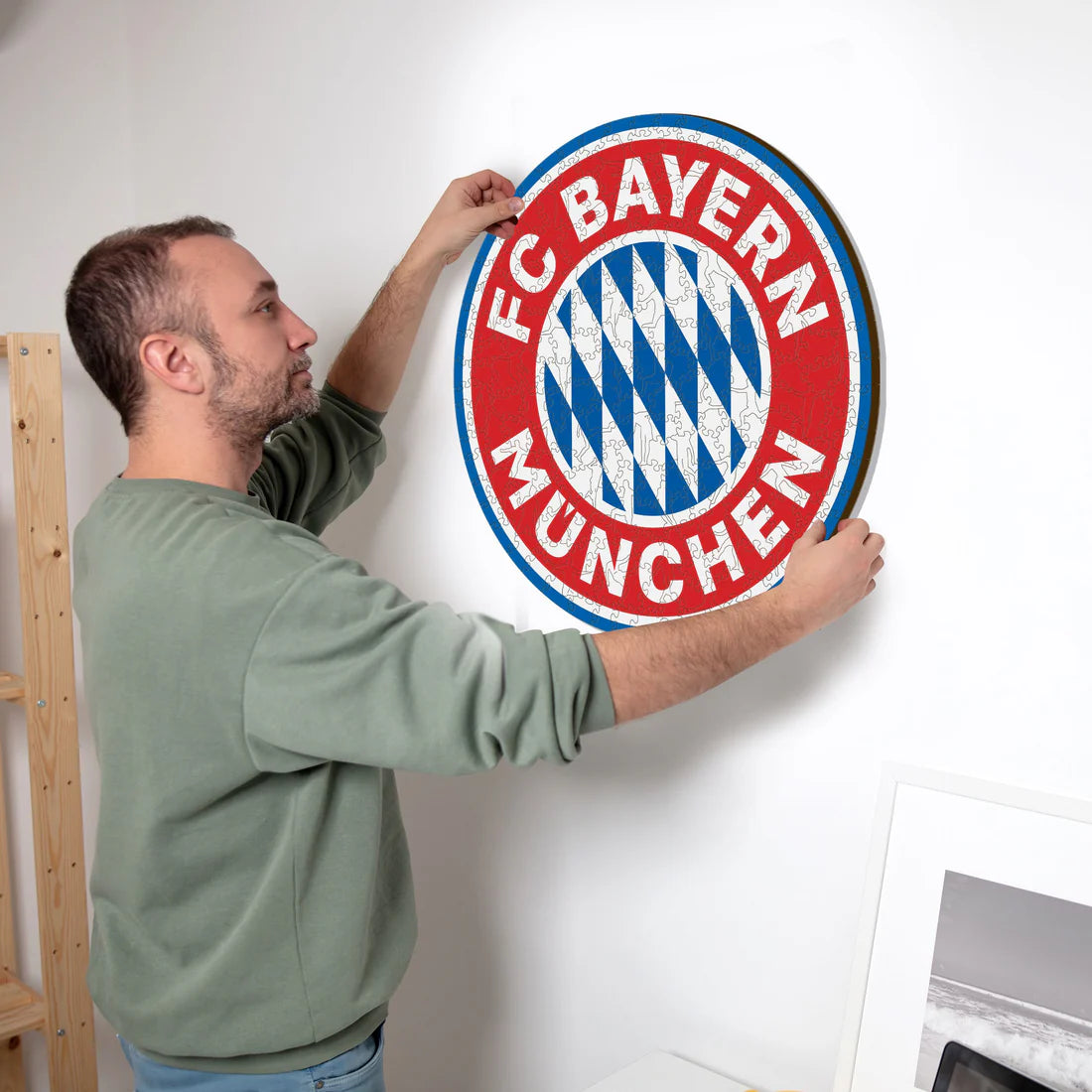 Bayern München Logo - Wood Puzzle