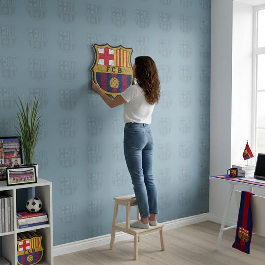 Barcelona Logo - Wood Puzzle