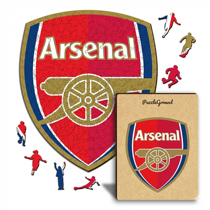 Arsenal Logo - Wood Puzzle