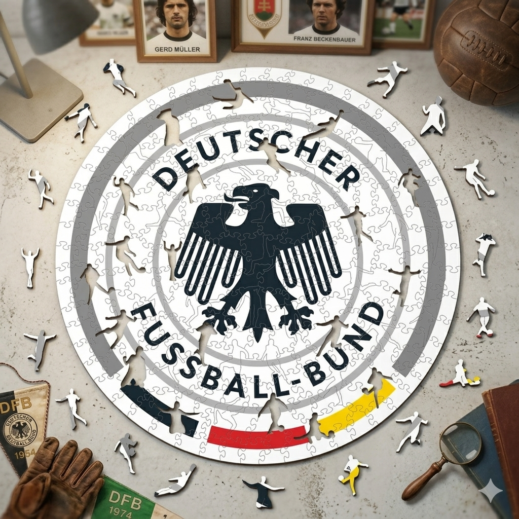 Germany national team - wooden puzzle